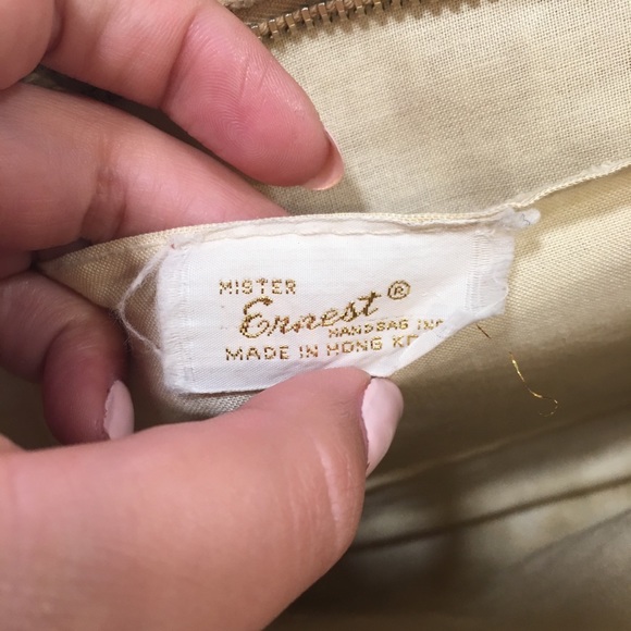 VINTAGE • MISTER ERNEST straw purse - Picture 4 of 7